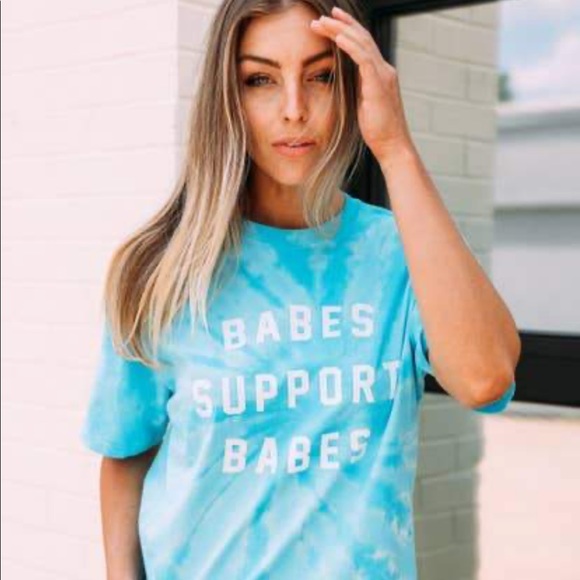 FRIDAY + SATURDAY - BABES SUPPORT BABES TIE DYE - Picture 2 of 2